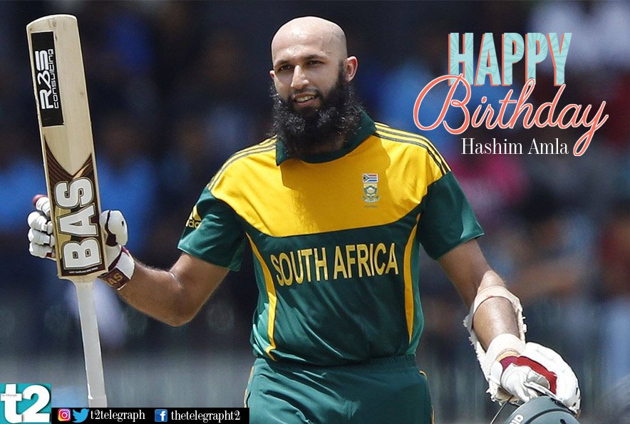 He\s among the best batsmen of his generation, and his elegance is a treat to watch. Happy birthday, Hashim Amla! 