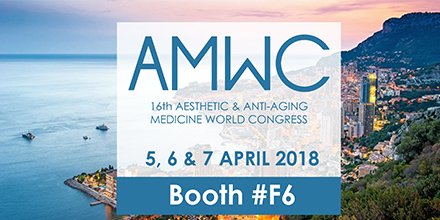 AMWC 2018 is in a few days! Update yourself on rejuvenation and lasers through multiple sessions. 
Don’t miss us on booth #F6 to discover our new LifeViz® 360° solution ! 😉