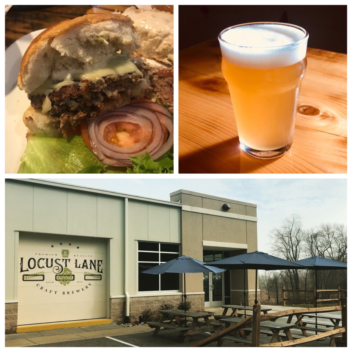 LocustLaneCB's tweet photo. Enjoy lunch today at Locust Lane with @Nicks_Northeast! If you’re off for the holiday, grab an Experimental IPA 5.2, if not, we have soda and water too. And, if Mother Nature obliges, you can even enjoy lunch outside! See you at Locust Lane! #llbeer #malvern #bvbrewscene #ipa https://t.co/w10RDjI56T