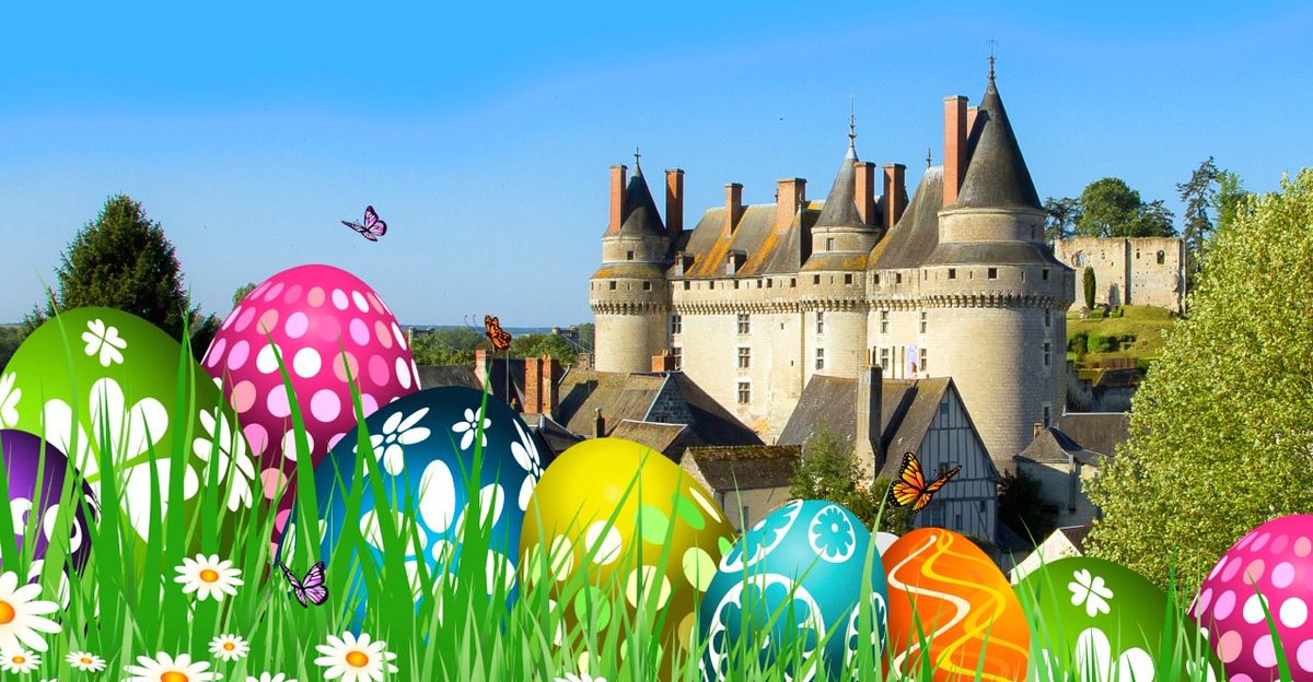 A noter dans vos agendas ! La #chasseauxoeufs au #château de #Langeais se déroule le dimanche 1er et le lundi 2 avril de 10h30 à 18h, sans réservation, droit d'entrée du site sans supplément ! chateau-de-langeais.com/chateau-de-lan… @TouraineNature @LittleGoguette
