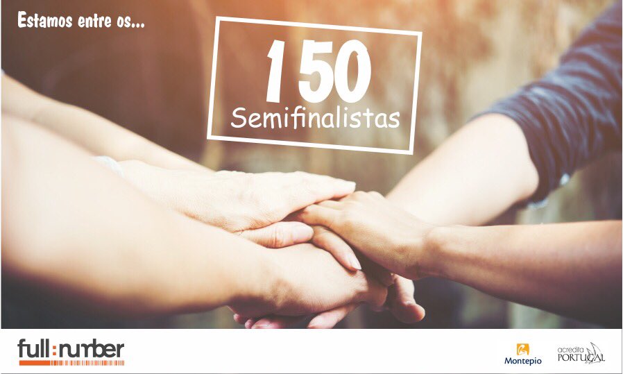 FullNumberCom's tweet image. A FullNumber é agora uma das semifinalistas no maior concurso de empreendedorismo do país!  É uma de apenas 150 ideias selecionadas das 11.477 inscritas na 8a edição do Concurso Montepio Acredita Portugal.
Acompanhe-nos nesta próxima etapa!

#Fullnumber #AcreditaPortugal