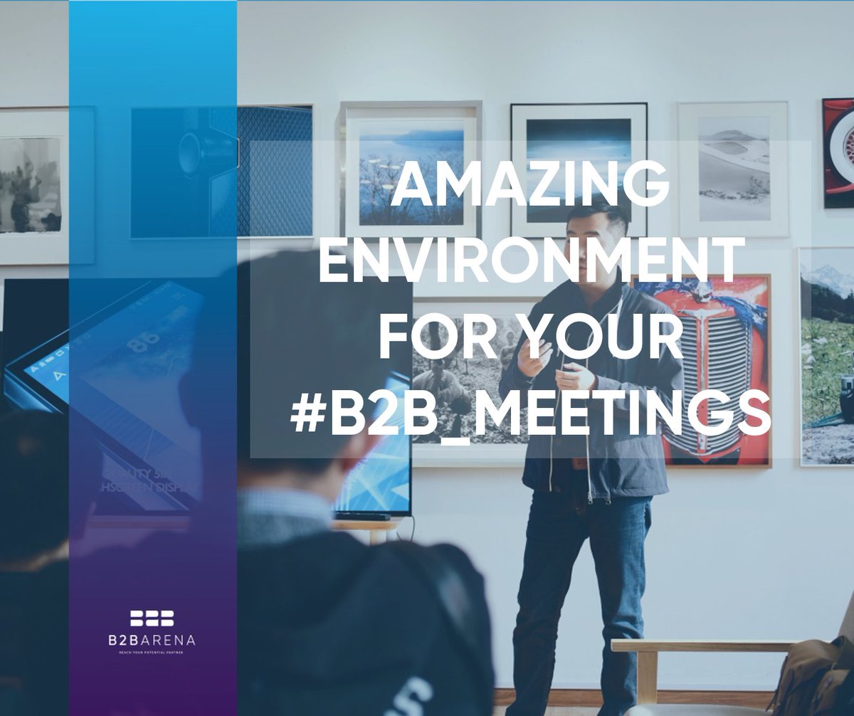 B2BArena's tweet photo. Increase attendance by effortlessly offering one-to-one meetings with key decision makers.
اجعل حدثك بارزًا وزيد من الحضور من خلال تقديم اجتماعات فردية - جميعها مجدول مسبقًا مع صانعي القرار الرئيسيين
#B2bArena أكثر من 98٪ من المشاركين في الحدث والعارضين يرغبون في استخدام https://t.co/BmtXGqPwq8