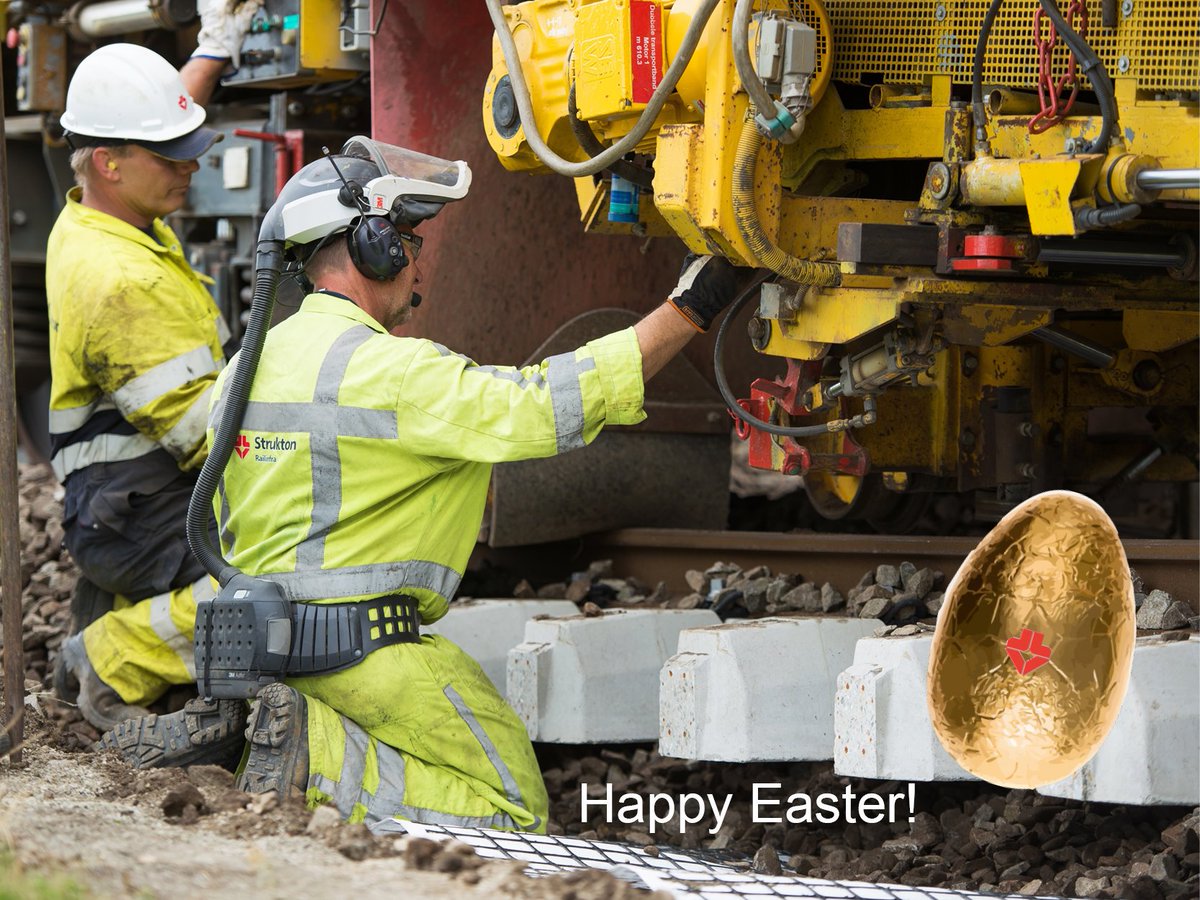 Happy #Easter 🐰! Find out where we are working on the #track during Easter weekend💪 bit.ly/2GIJx0s #craftmanship