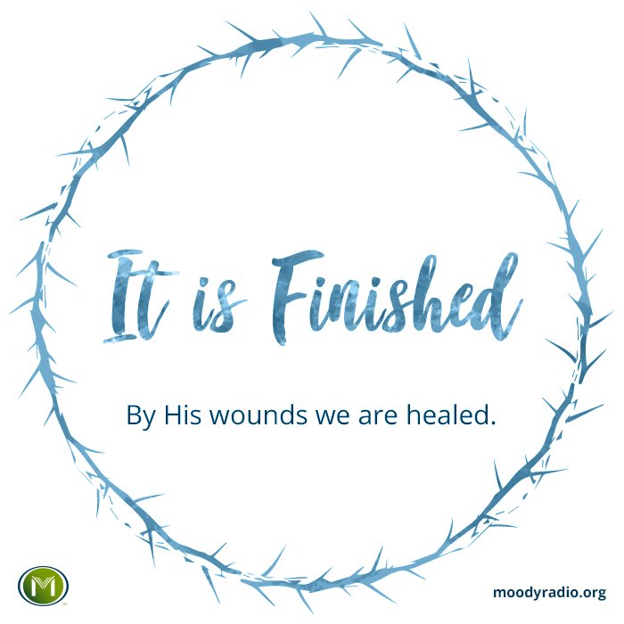In Christ we are whole. Today we celebrate the beautiful hope we have through Him. #GoodFriday