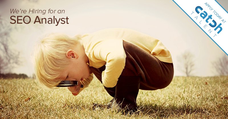 If you're as amazing at finding web visitors as our team is at finding talent, we need to talk! Check out our new #SEO Analyst position:  ow.ly/FSBt30jeC1K