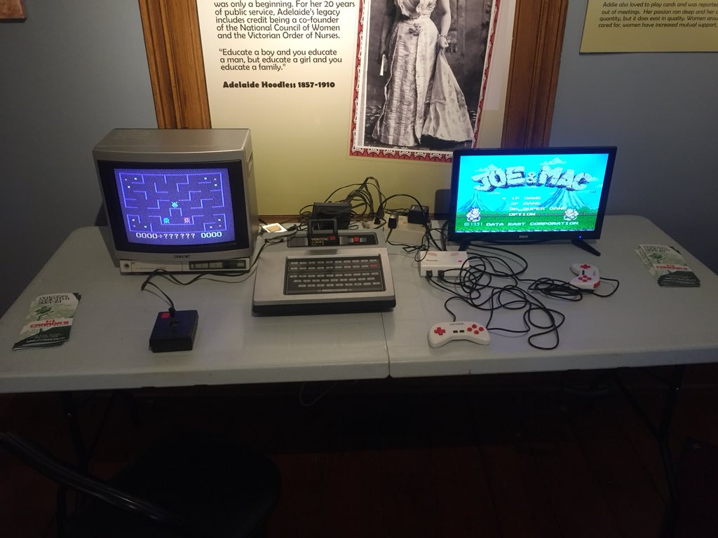 sydbolton's tweet photo. Come play retro gaming goodness today in St George at Adelaide Hunter Hoodless. https://t.co/J87drM5BU3 https://t.co/XF1eV3RBnz