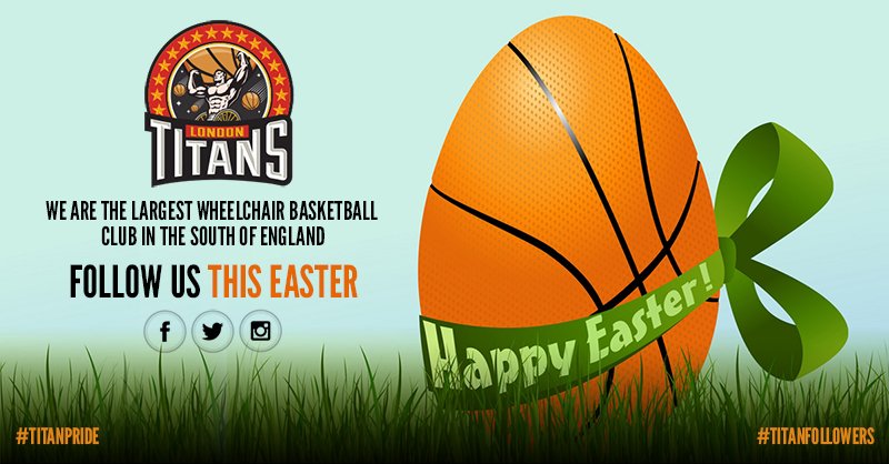 This Easter we are aiming to get up to 1000 followers, RT and get involved. Show us some #TitanPride <a href="/BritWheelBBall/">British Wheelchair Basketball</a> <a href="/AdeAdepitan/">Ade Adepitan</a> <a href="/louisesugden13/">Louise Sugden</a> <a href="/IWBFEurope/">IWBF Europe</a> <a href="/ParalympicsGB/">ParalympicsGB</a> <a href="/C4Paralympics/">C4 Paralympics</a> #GoodFriday #WheelchairBasketball