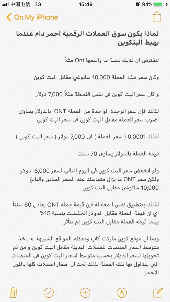 CryCurry's tweet photo. لماذا يتحول السوق الى اللون الاحمر عندما يهبط سعر البت كوين ؟

ترتبط العملات الرقمية بسعر عملة البت كوين مقابل الدولار 

لكن عند تداولها مقابل البت كوين فتخضع لمتغيرات العرض والطلب 

اطلع على الشرح في الصور https://t.co/Qrpz8AJKjy