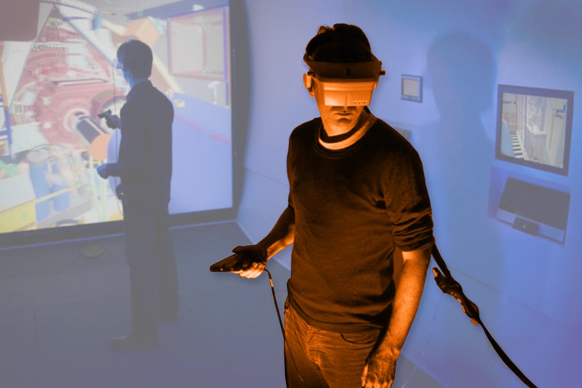 CAD_Micro's tweet photo. Collaborating in #VR is fundamentally about saving time and money, breaking down barriers and overcoming challenges. Bring together #engineers, managers and stakeholders from around the world to collaborate on your project with #Virtalis. https://t.co/vtzFNgVxje https://t.co/3SZ05sxz6Q