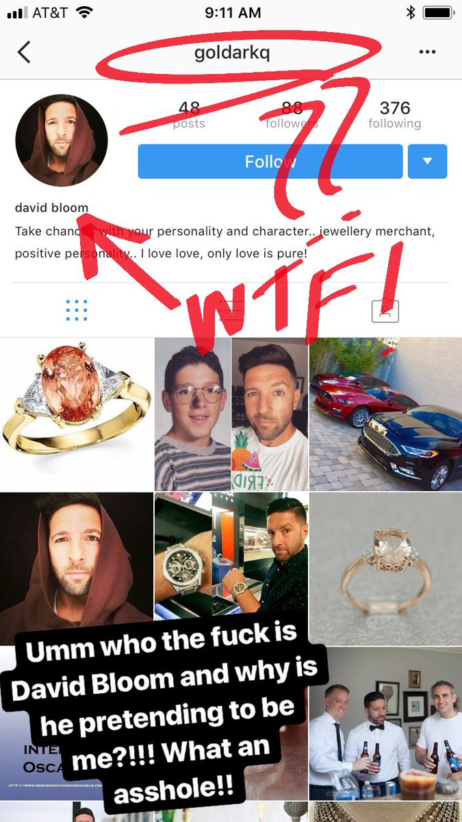 theDerekD's tweet image. Ummm who the fuck is “David Bloom” and why is he pretending to be me?!! Please put this guy on blast, what an asshole #catfished