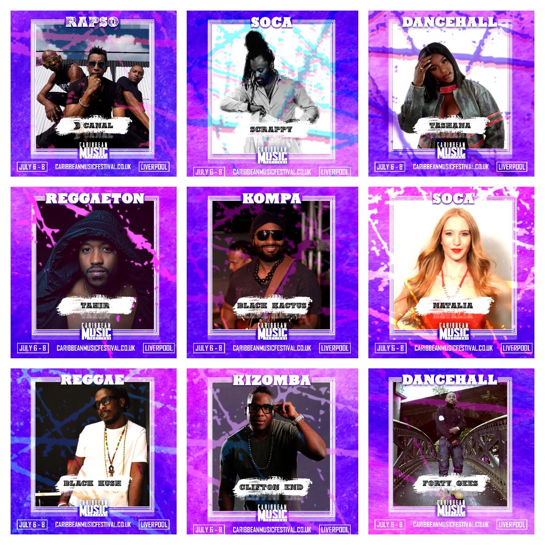 And just like that our line up is out...