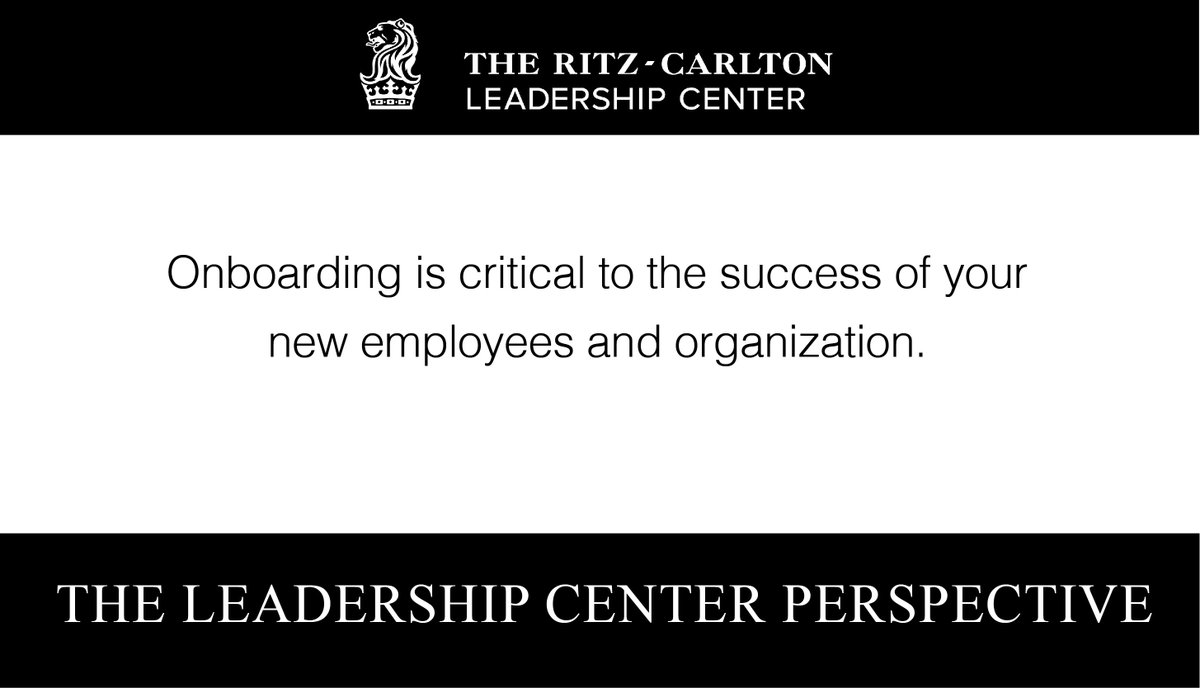 RitzCarltonLC's tweet photo. New #employees who attended a well-structured #onboarding orientation program were 69 % more likely to remain at a company up to three years: https://t.co/6f6YBx7LXI https://t.co/fMoMLlwfps