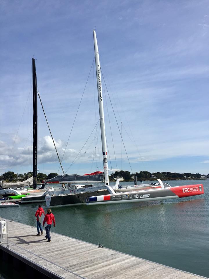 baiecamp's tweet image. En ce moment, sur les quais de La Trinité sur Mer pour le Spi Ouest-France - Destination Morbihan :-)
@spiOF 
#maxitrimaran #nautisme #spi #trinitesurmer