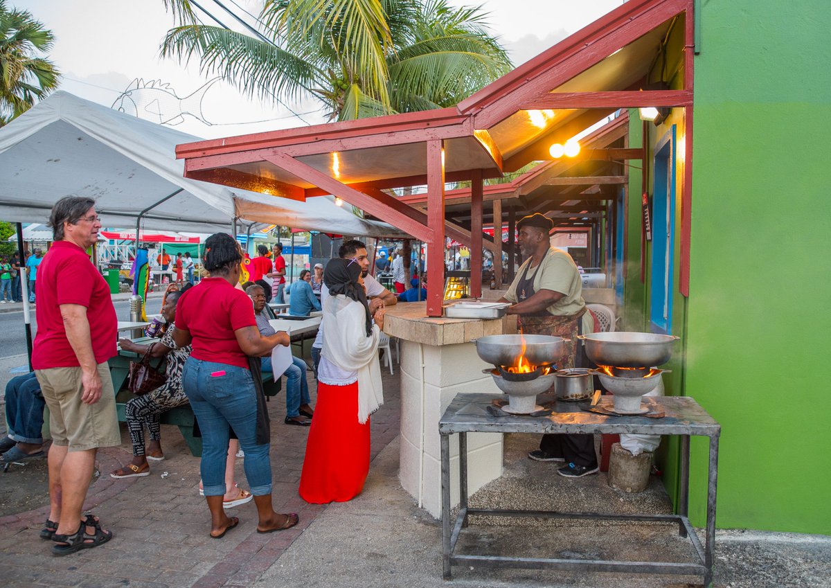 Barbados's tweet photo. It's Easter Weekend in Barbados, which means we're heading to Oistins Fish Festival! Join in as we celebrate our fisherfolk, and enjoy competitions, food, local art and craft, live entertainment and more! #EasterInBarbados #LoveBarbados https://t.co/meB2IxoApB