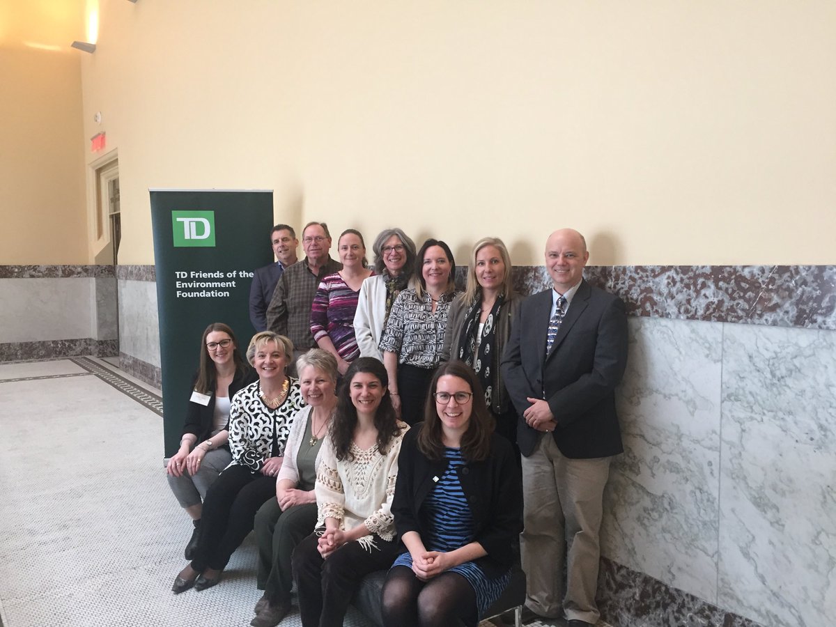 TaraLynnH_TD's tweet photo. Proud to announce that Greater Ontario Region @TDFEF board members approved $557,000 in funding for 87 new environmental projects in Ontario #vibrantplanet #greenwhereyoulive https://t.co/xfRoJaU31J