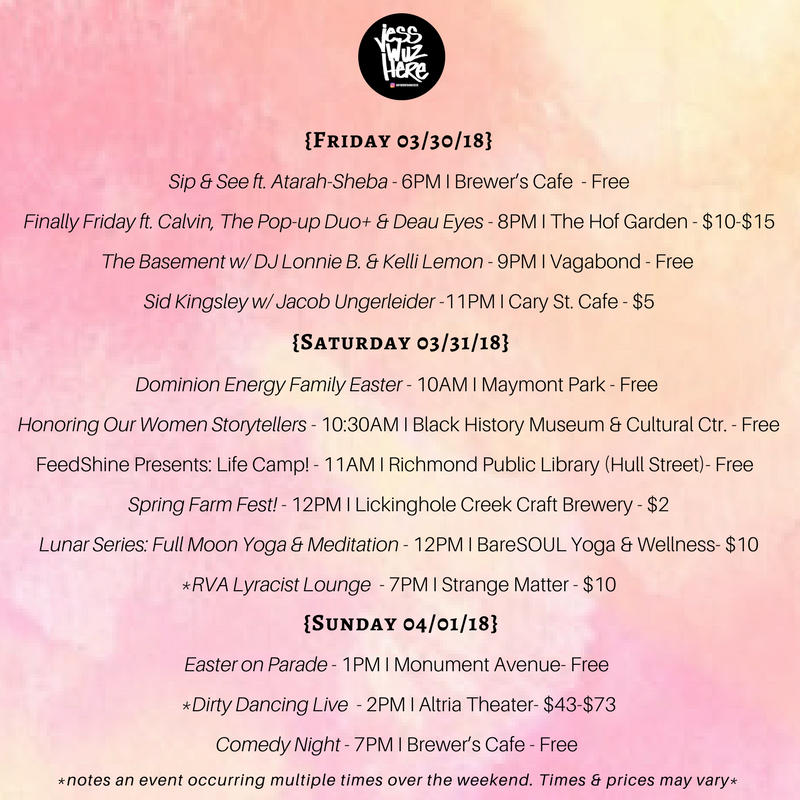 JessWuzHere_'s tweet photo. -Good Friday🐰🌷🌼

#RVAThings

#JessWuzHere
#FreeAdmission 
#RVAEvents
#EasterWeekend
#OccasionGenius
#VibeFinder https://t.co/teqRT2Vspl