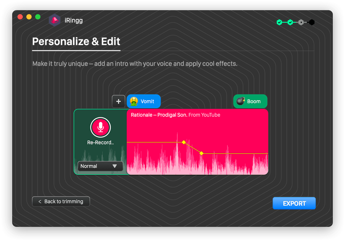 Reviewfy's tweet photo. #iRingg by @Softorino was launched today❗️ You will ❤️ it for sure. You can create a unique #Ringtone and Push Into iPhone in One-Click. Record some funny, or serious voice intro - Apply effects - And let the phone to ringing! Try it for FREE now: https://t.co/nP3KvWB5E4 👈 https://t.co/dJCfqBf6eM