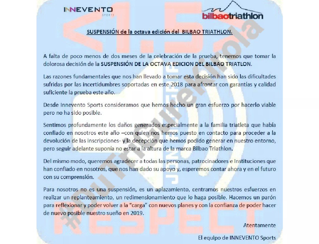 jon_speaker's tweet photo. #TriBerri 

BilbaoTriathlon 2018
#BT18

#ADI
BERTAN BEHERA gelditu da!!!

#ATENCION
Queda SUSPENDIDO!!!

#DuTriGureKirola https://t.co/3SwXnxl6Q2