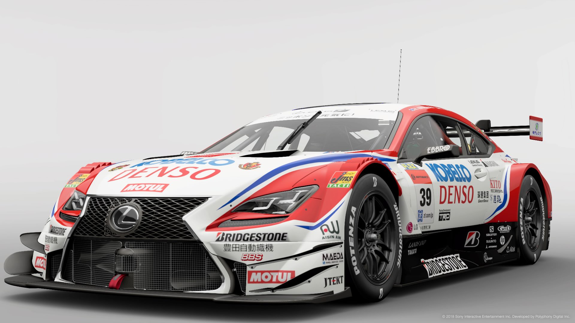 デンソーコベルコサードRC F SUPER GT 2016 チャンピオンモデル Denso Kobelco Sard RC F Super GT GT500 2016 Champion Car