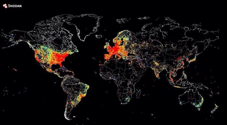 elOrdenMundial's tweet photo. El mapa de las conexiones a internet en el mundo nos deja ver claramente la gran brecha tecnológica. https://t.co/63gDhdZ6NX