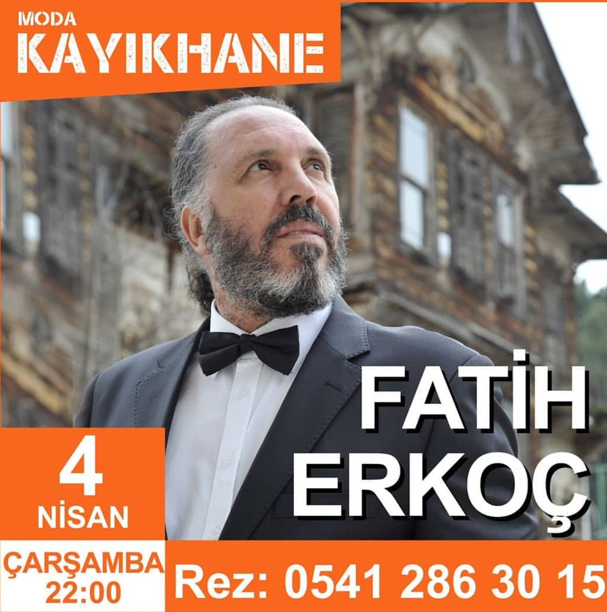 ferkocofficial's tweet photo. 4 Nisan Çarşamba günü @ModaKayikhane'deyiz🎤 https://t.co/bl7CkfKv1d