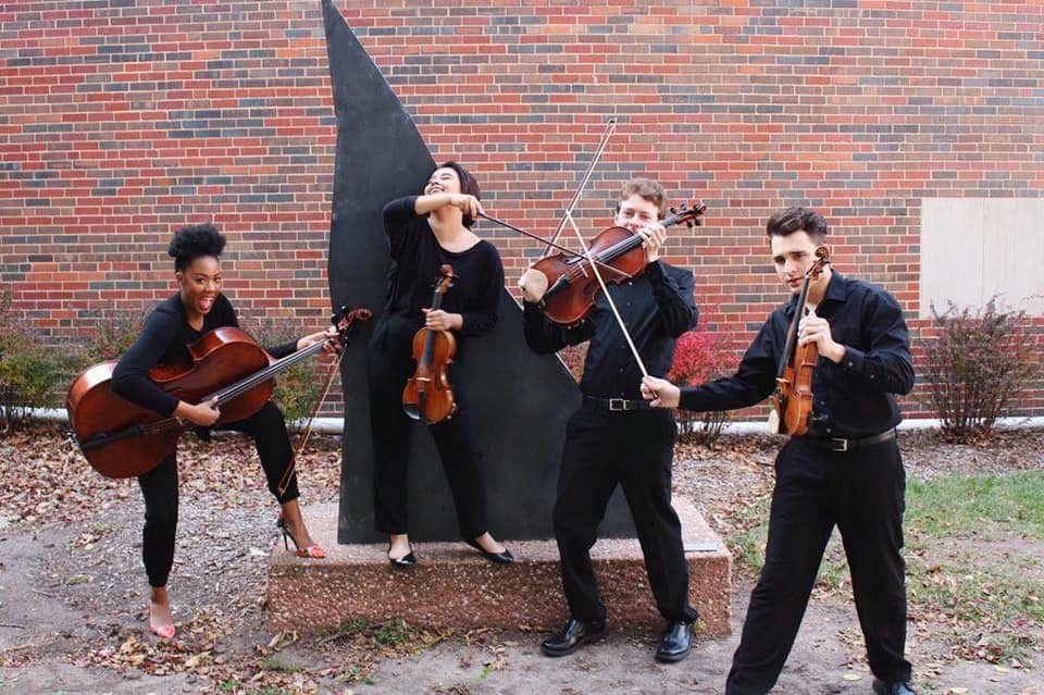 Lunch plans? Try the 2nd floor café at the Ruffin Downtown Atrium and enjoy live music from 12-1 by WSU students in the Ann Walenta String Quartet. See you there >> 100 N. Broadway, Wichita