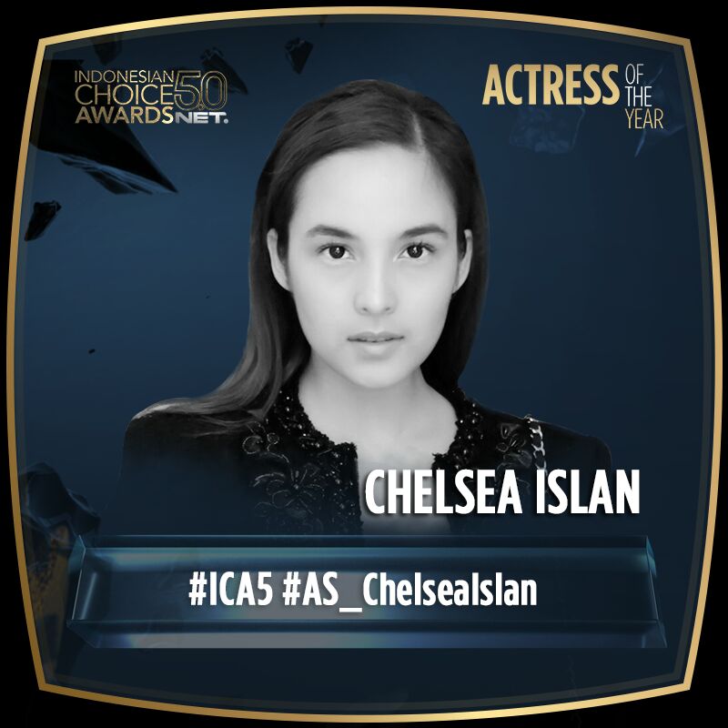 mdtvindonesia's tweet photo. VOTE @chelseaislan sebagai Actress of the Year Indonesian Choice Awards 5.0 via Twitter &amp; Facebook dengan format:

#ICA5 (spasi) #AS_ChelseaIslan (spasi) @netmediatama 

Info lengkap: https://t.co/d6vz4G5NPo https://t.co/3bsObchHi5