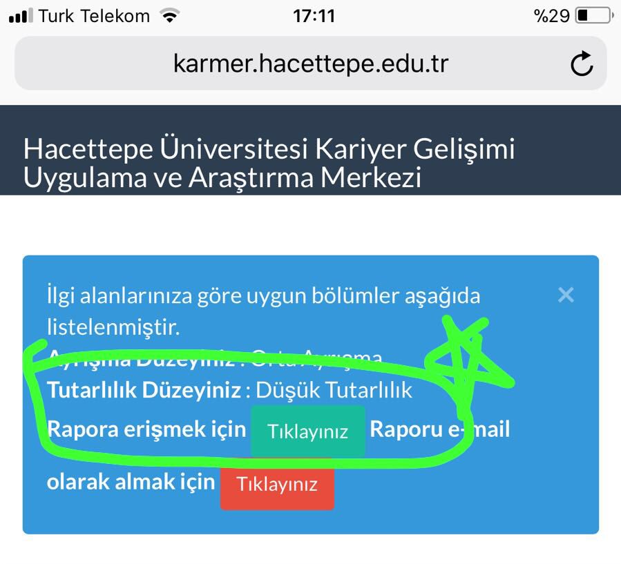 alio1669's tweet photo. Testten anladığım tutarsız olanlar derma kazanıyormuş. Bugün de dogru yoldayım çok şükür https://t.co/s24D8CjFhY