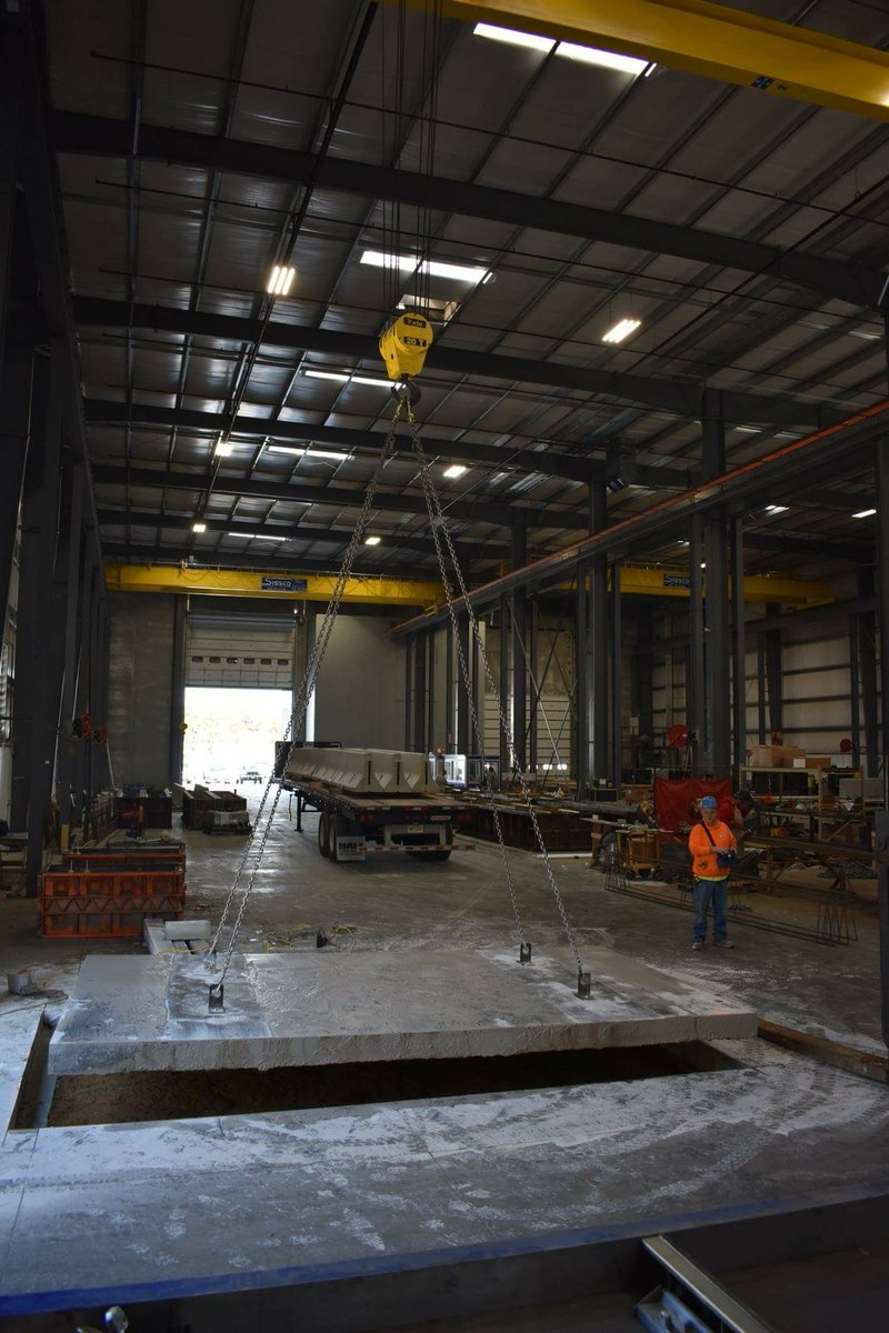 Yesterday, we started making space for a new stress bed in the Commercial plant