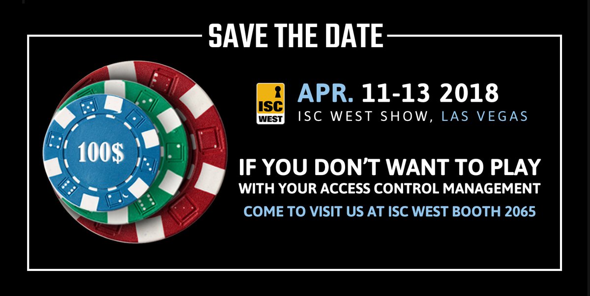 StidOfficiel's tweet photo. Join us at ISC West 2018 on our booth 2065!

Discover our cutting-edge access control solutions based on interoperable standards and smartphone.

https://t.co/nthxyLTAw4 to register for FREE!

@ISCEvents #RFID #Innovations https://t.co/Nv612D4sF5