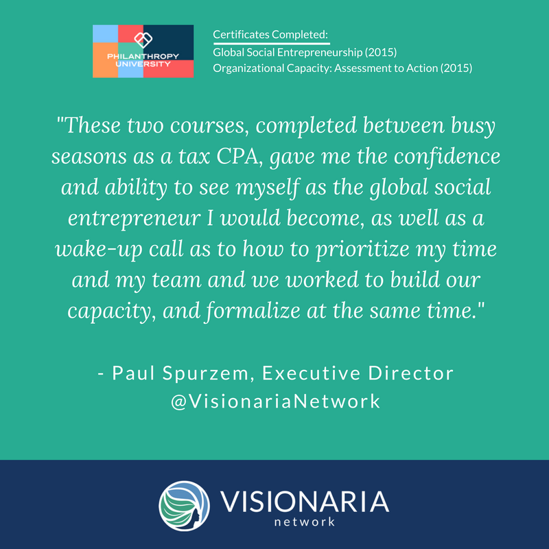Visionaria_Net's tweet photo. We are excited about new courses in 2018 like, “Girl Centered Design”, so that more members of our team can learn how design thinking can be better integrated into our training curricula and used for and with young women. #5000stronger #VisionariaLista @PhilanthropyUni https://t.co/6BbSQYOXog