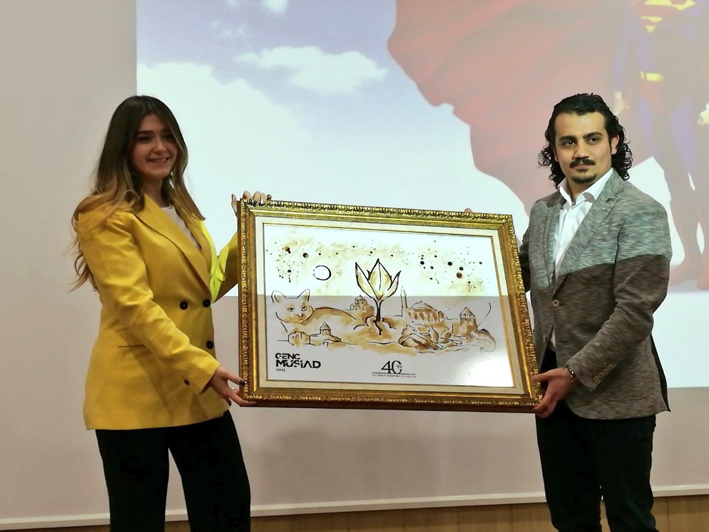 vangencmusiad's tweet photo. Young Business Academy Programı Kadın Gözüyle Ticaret Seminerine Best Van Tur Ceo'su @irem_bayram katılımları ile gerçekleşti. Kendilerine Katılımlarından Dolayı Teşekkür Ederiz. https://t.co/oS0iyPihC6