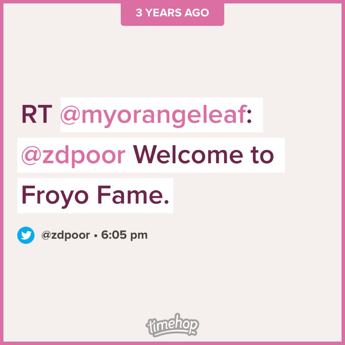 zdpoor's tweet photo. 3 years ago today I reached peak twitter fame when not one but TWO frozen dessert brands tweeted at me in one day. Those were the days, man https://t.co/dKsEW26kqe