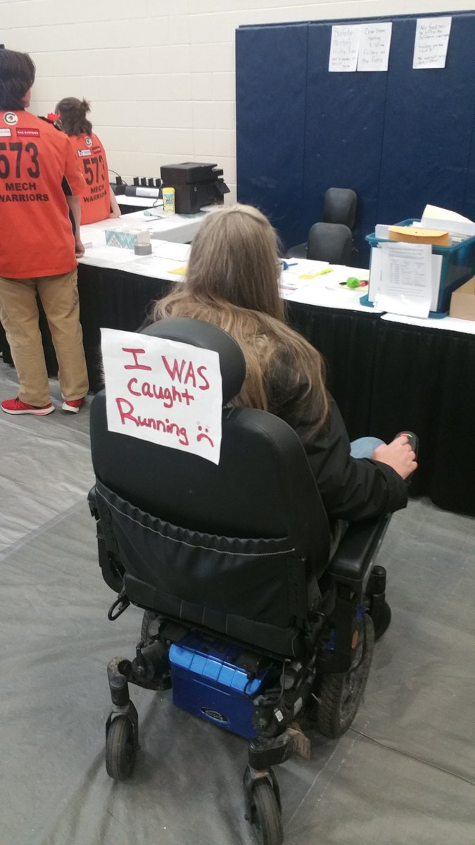 Busted... One of our parents got put in timeout... Something seems off. #omgrobots