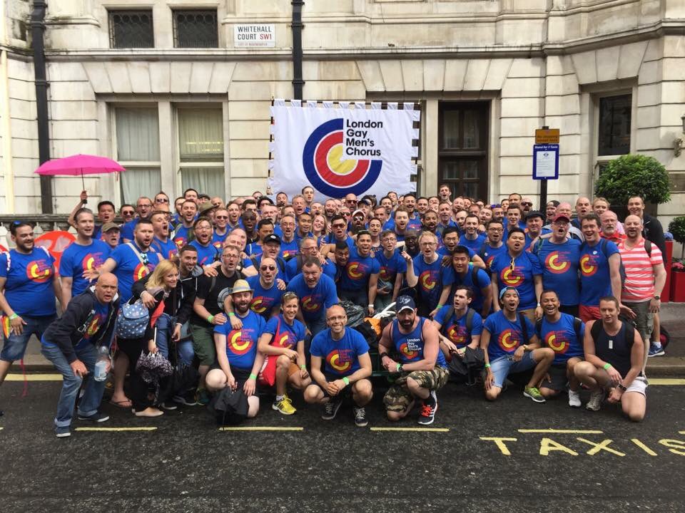 LdnGMC's tweet photo. Just under #100DaysToPride! Which means 100 days until the traditional chorus photo - here are the last four years @PrideInLondon. A place where we can come together, sing for equality and celebrate! We'll be there - will you? https://t.co/8UwKf3Wqjm