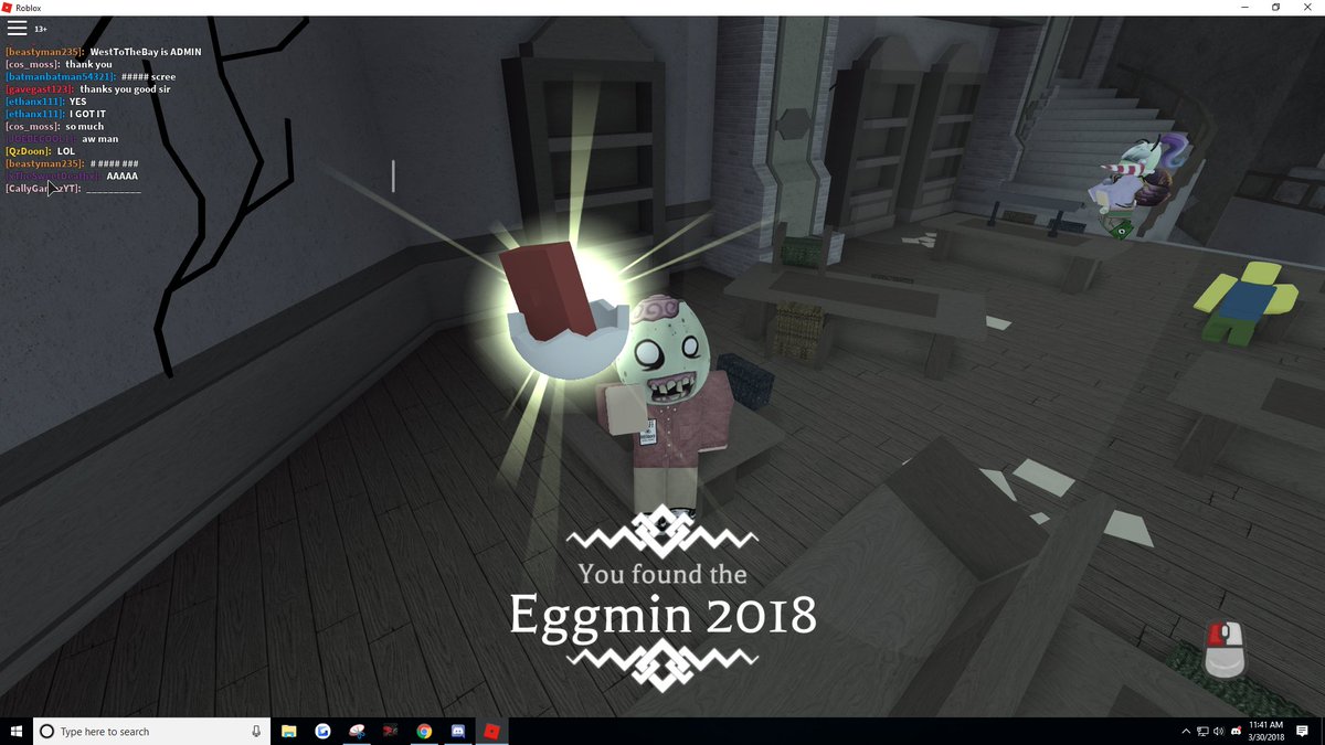 Ethanx111 On Twitter Thank You For The Admin Egg - admin egg roblox