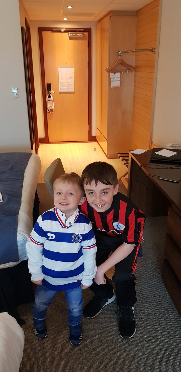 Ready for the game! <a href="/QPRFC/">QPR FC</a>