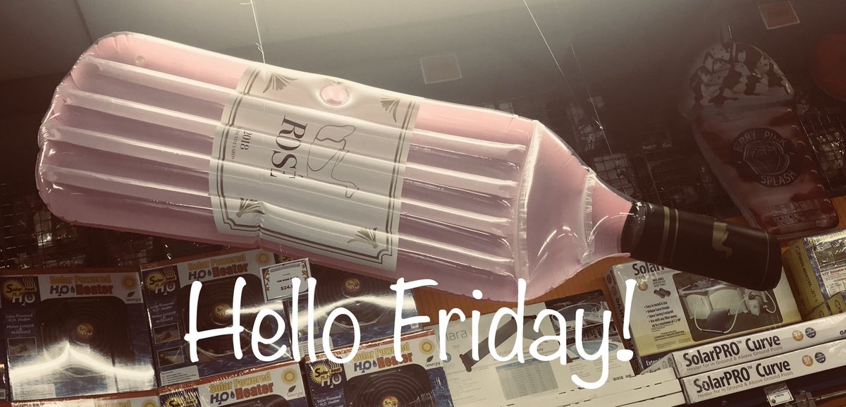 ValleyPoolSpa's tweet photo. Who needs this today?? π€ͺπ·#tgif #valleypoolspa #rosΓ© #wine #floatie #momjuice https://t.co/LrtZXkBFnz