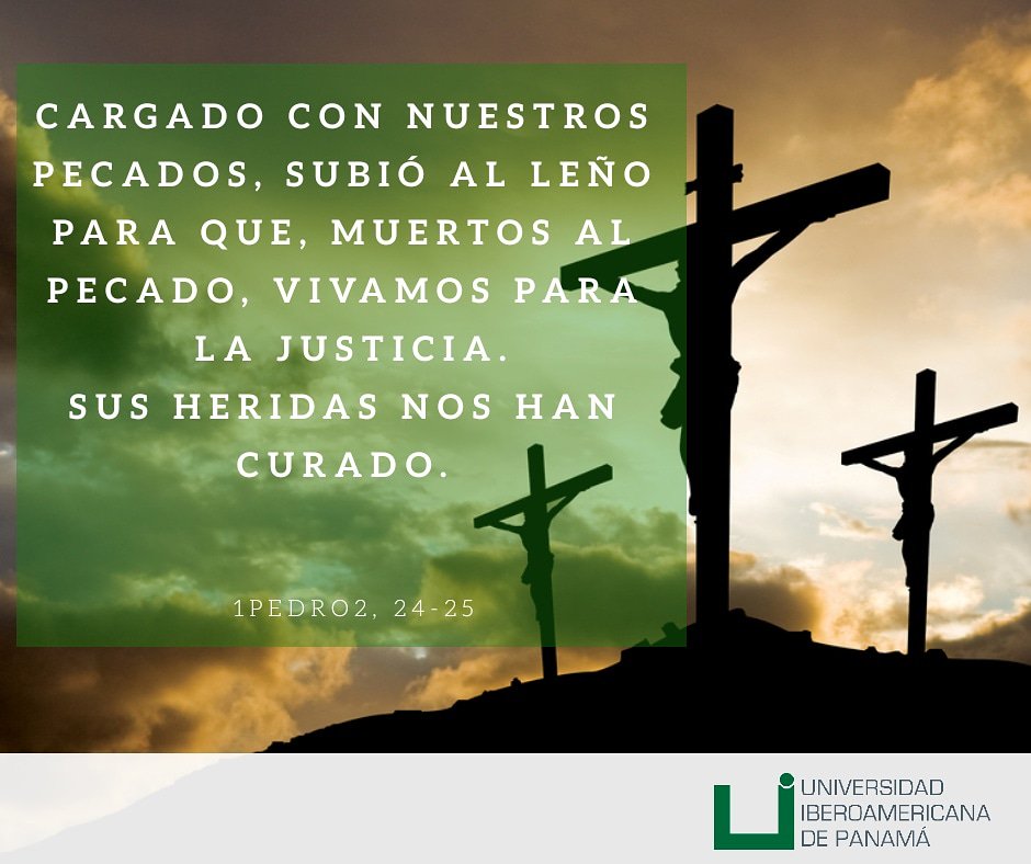 Hoy es Viernes Santo, fecha en la que conmemoramos la crucifixión de Jesús.

¡Dichoso #ViernesSanto para todos los hombres y mujeres de  buena voluntad!