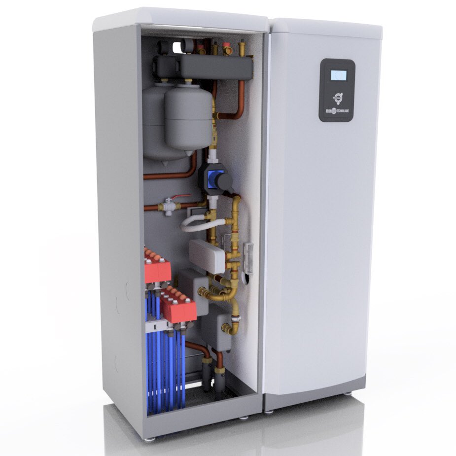 En hoe zit zo’n #warmtepomp systeem er nu uit in de woning? Door #ketenintegratie hebben <a href="/BRONTECHNOLOGIE/">BRON|TECHNOLOGIE</a> <a href="/WTHDordrecht/">WTH</a> en <a href="/DanfossHeatPump/">Danfoss Heat Pumps</a> ontwikkeld aan en compact prefab installatiemodule. Ook van 🌿#vangaslos? Bekijk onze oplossingen voor #energietransitie