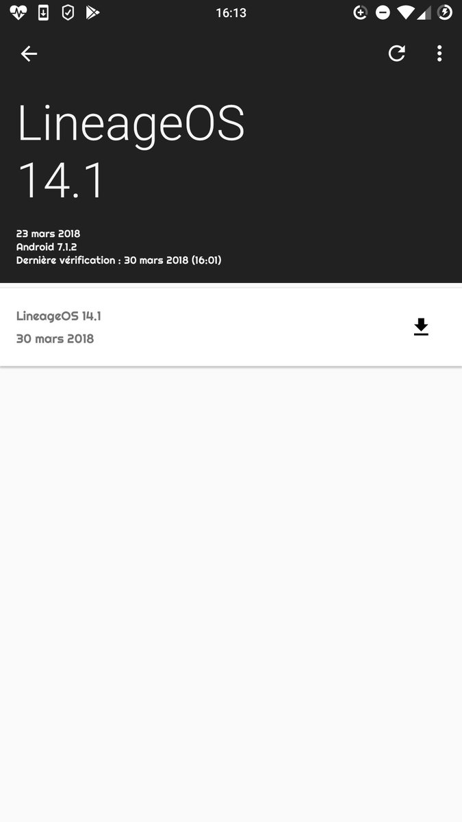 OunafFanou's tweet image. @LineageOS_ 🤘
#LineageOS 
#Nougat (yeah still Nougat 😩 )
#RomManager 
#RootCheck
#TWRP