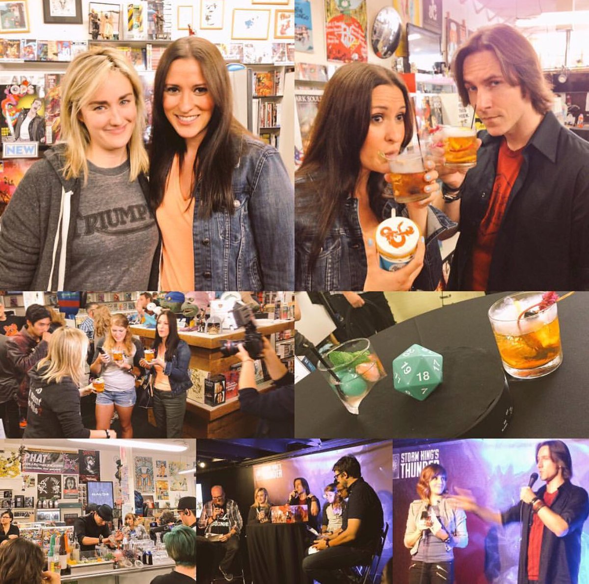What a fun day this was. You will be missed <a href="/MeltdownComics/">Meltdown Comics</a> and <a href="/NerdMelt/">NerdMelt Showroom</a> ❤️
#Meltdown #dndmeltdown