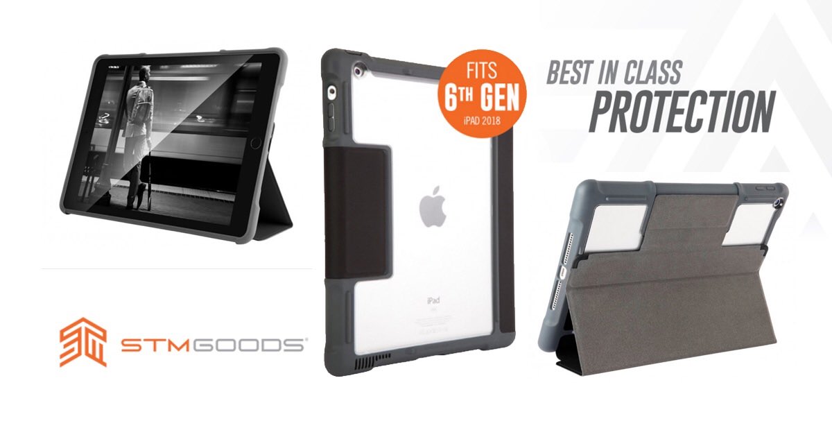 stmgoods's tweet photo. Apple announced 6th Gen iPad on Tuesday and you are in luck! Dux iPad 5th Gen Case by STM Goods fits and protects 6th Gen perfectly!
https://t.co/JPQRJWYihk
#stmgoods #iPad #AppleEvent #applenews #Apple #ipadcase #iPad2018 #ipad6gen https://t.co/7cjjCLA8Uf