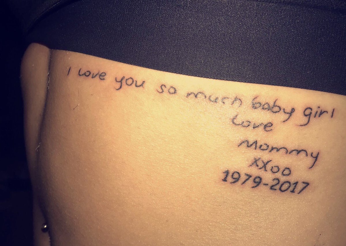 Madiisonn23's tweet photo. I never thought i’d lose my bestfriend so soon. yesterday marked 11 months since you’ve been gone, you were and still are my hero and inspiration. breck, christian and I have the best guardian angel anyone could ever have. this was for you momma, i love you. 7/9/79•4/29/17 https://t.co/jbhcQUd7er