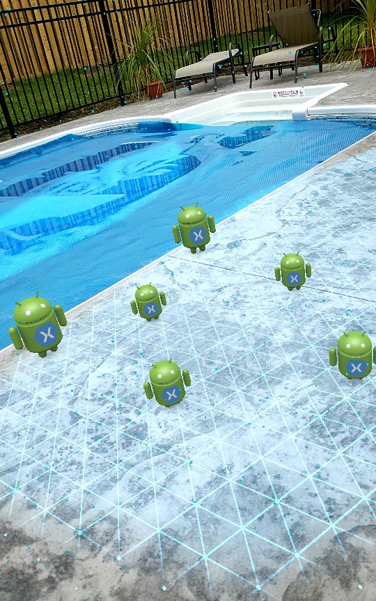 xamarinhq's tweet image. Explore Augmented Reality for #XamarinAndroid with #ARCore, featuring motion tracking, plane detection, and more: xmn.io/2hnVDOY