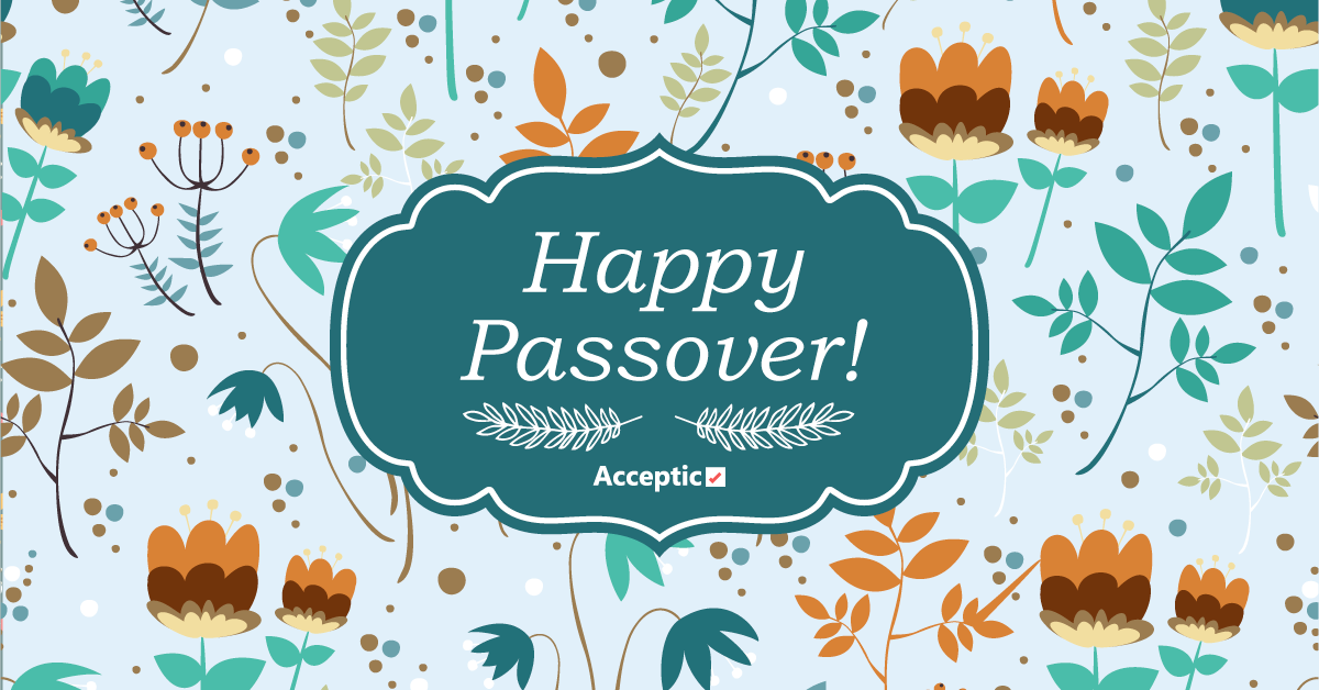 yael_acceptic's tweet photo. We wish happy and joyful Passover to our friends and clients!

We’d like to take the opportunity to sincerely thank all of our colleagues and partners as well as wish them cheerful celebrations. May all the days be full of joy and business prospers in every way. 

Happy Passover! https://t.co/KtbGn15Lrz