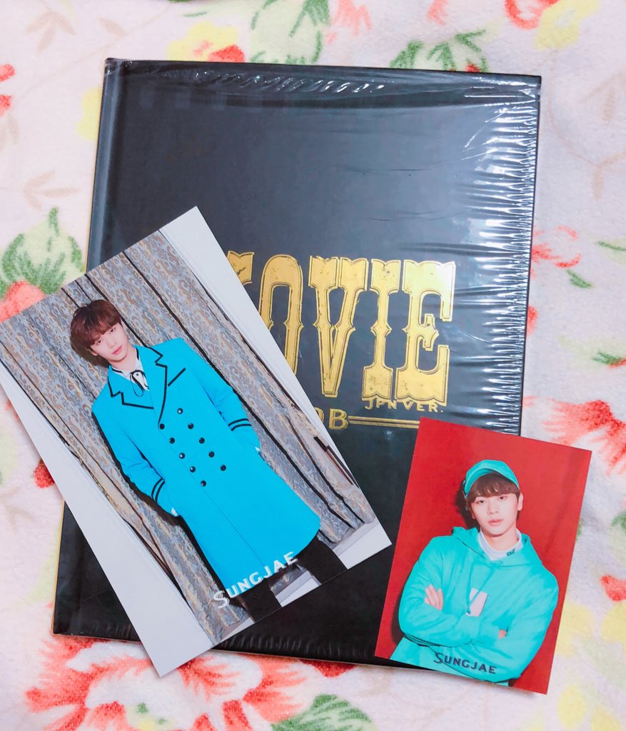 [PH ONLY] MOVIE Special limited edition with Sungjae Big photocard/postcard + freebie sungjae PC of movie limited ed :)DM if interested :)