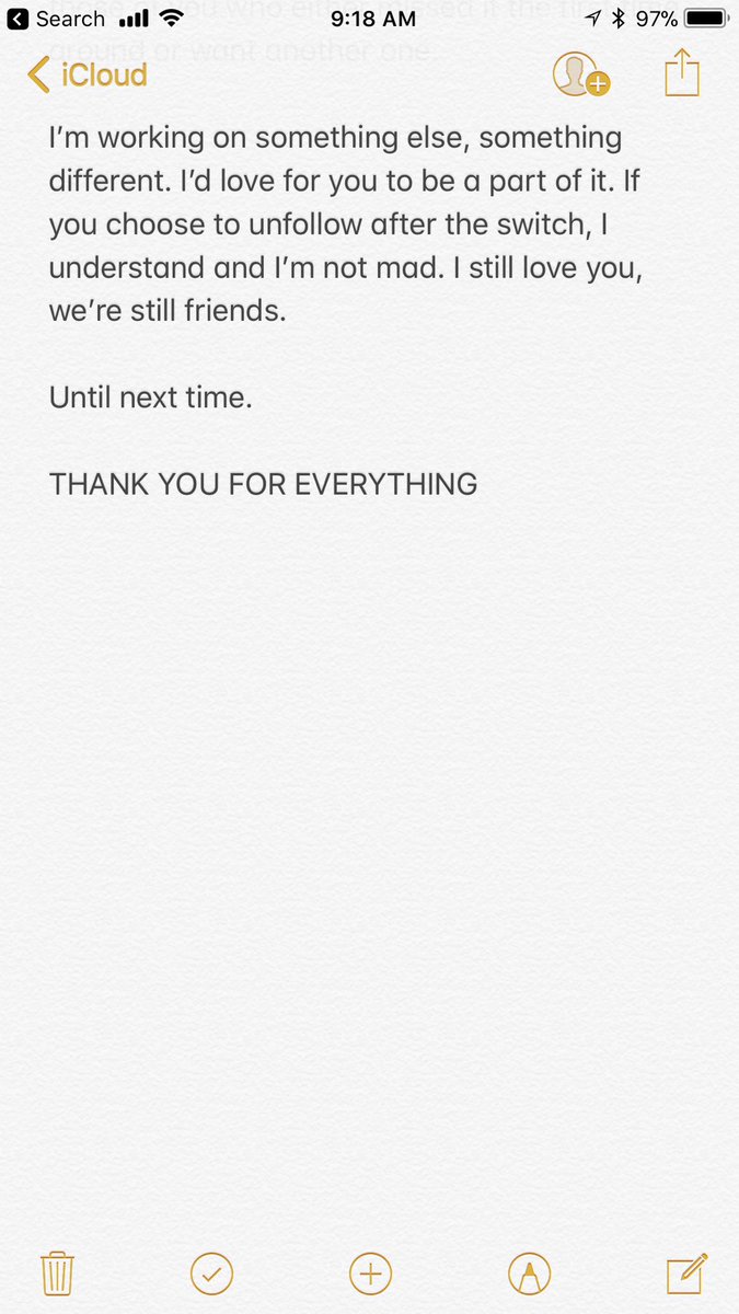 gdsfvritegmblr's tweet image. Thank you for everything