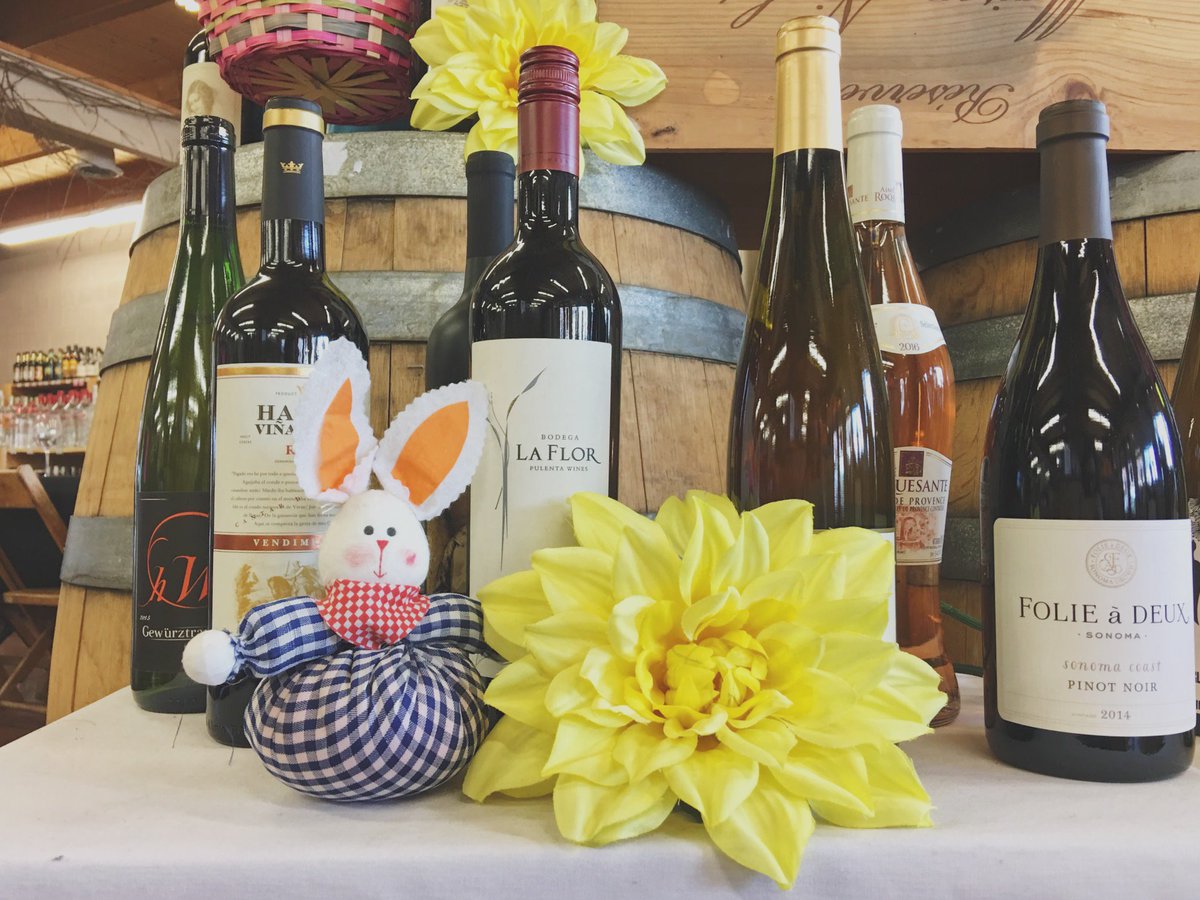 bottlesandcorks's tweet photo. Swing by our Easter display for something quick &amp; easy to put on the table this Sunday! https://t.co/K6k8hsIBBy