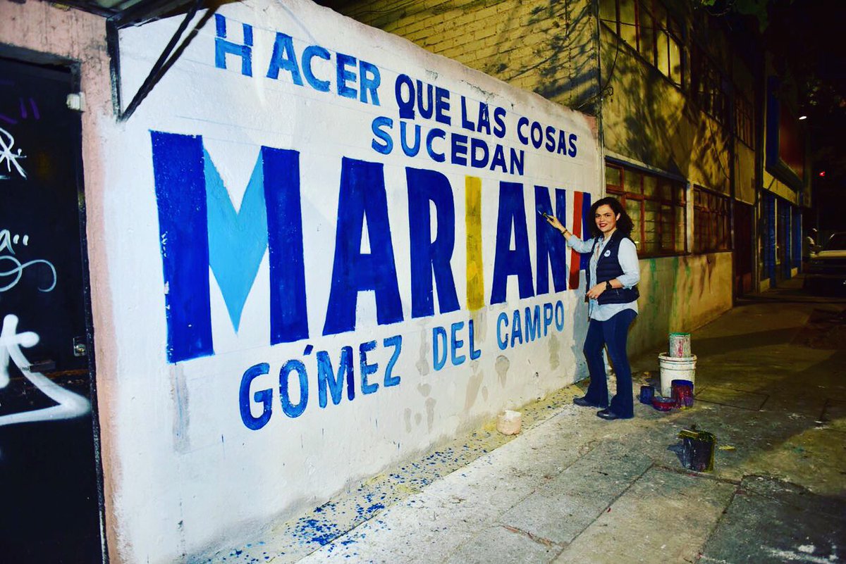 marianagc's tweet photo. Así comenzamos campaña... #HacerQueLasCosasSucedan 👊🏼🍀 https://t.co/eEdO651PQX